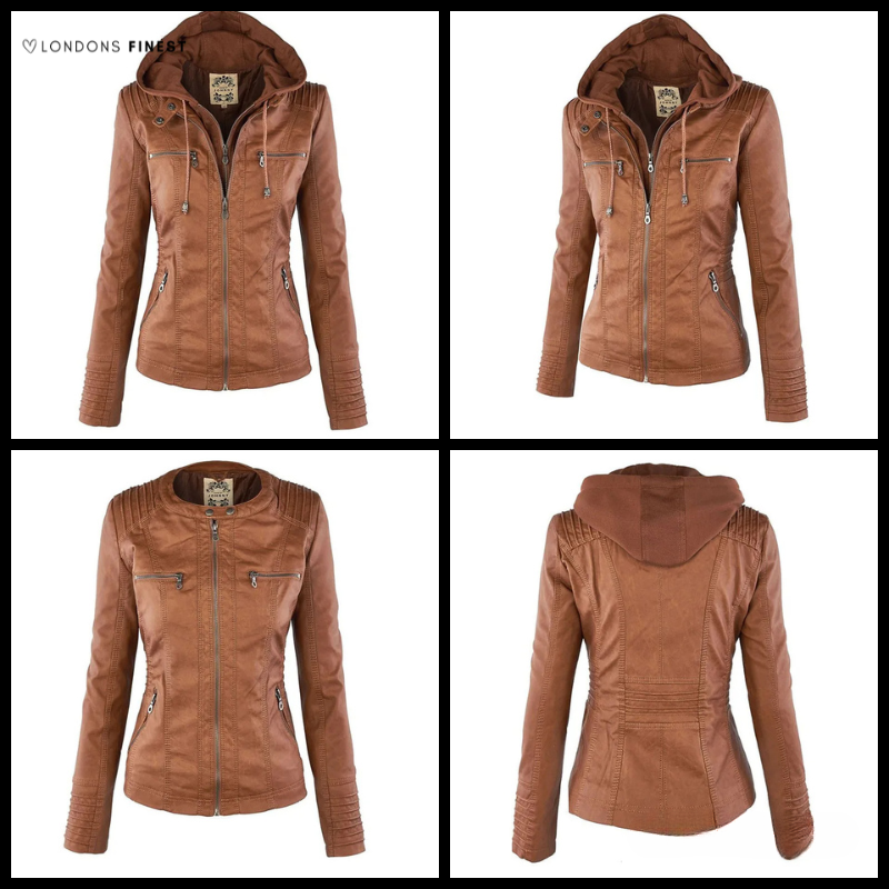 Tracy™ Stylish Leather Jacket