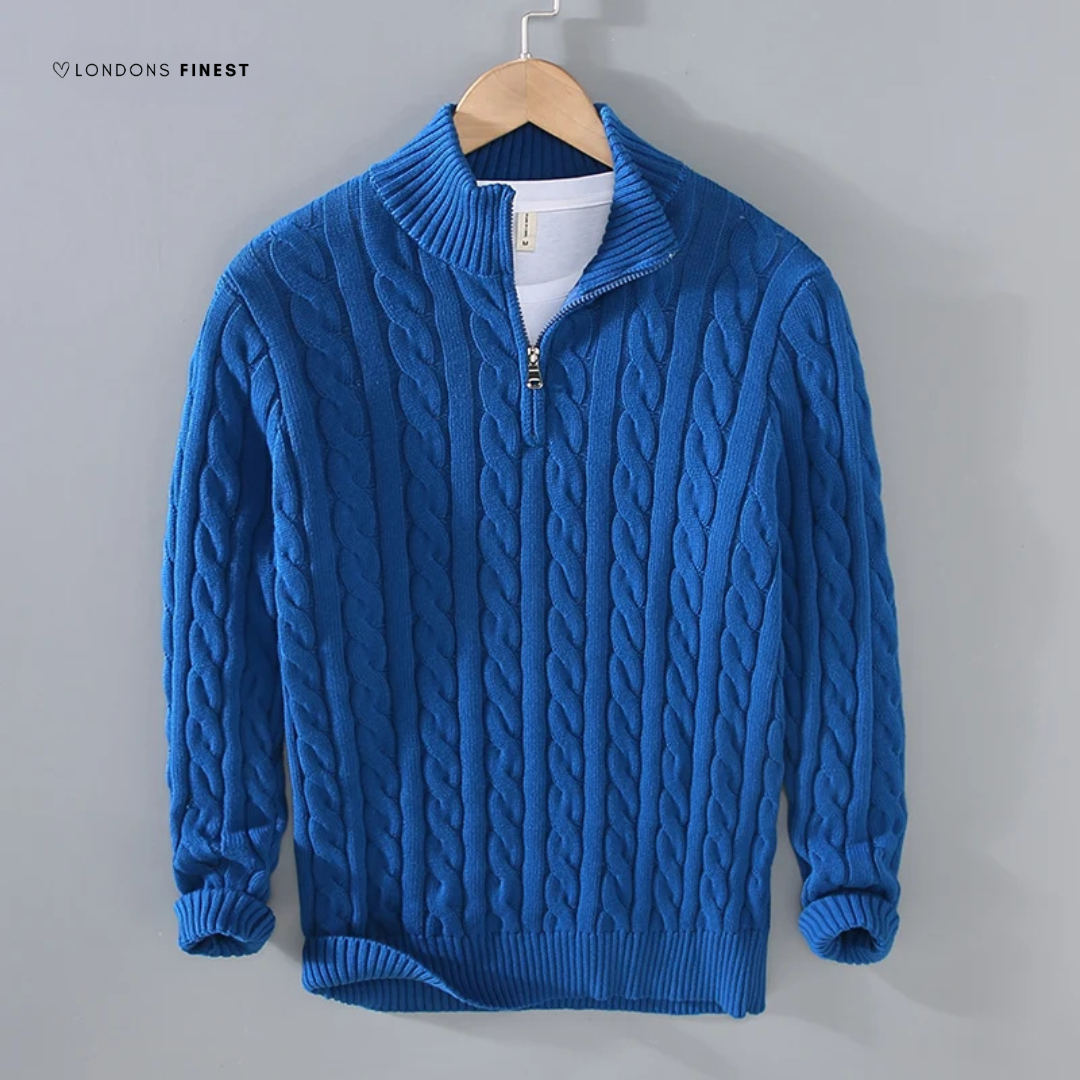Jamie™ Stylish Half-zip Sweater
