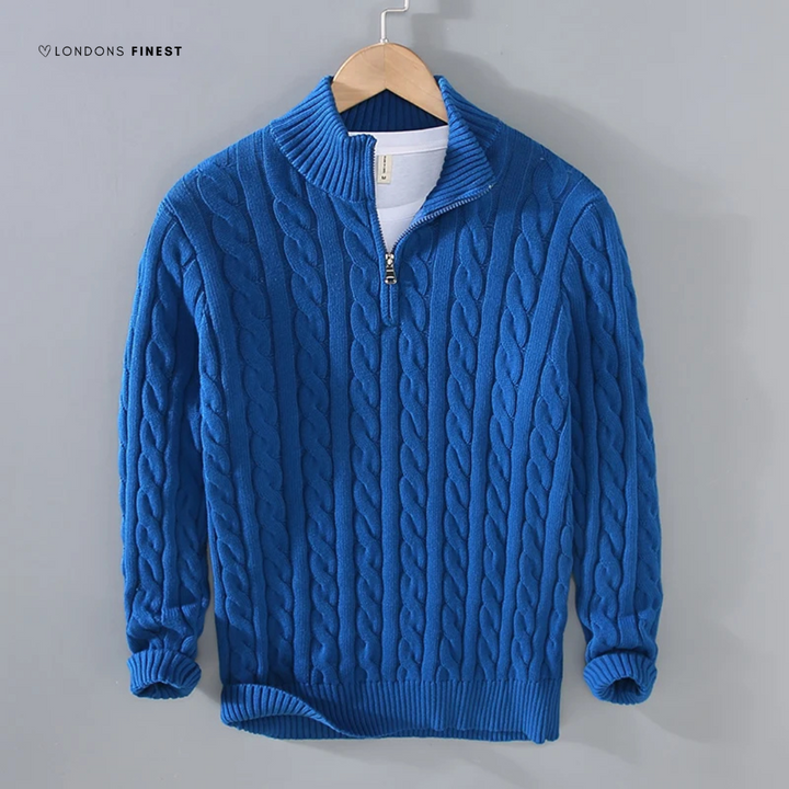 Jamie™ Stylish Half-zip Sweater