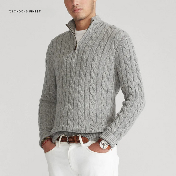 Jamie™ Stylish Half-zip Sweater
