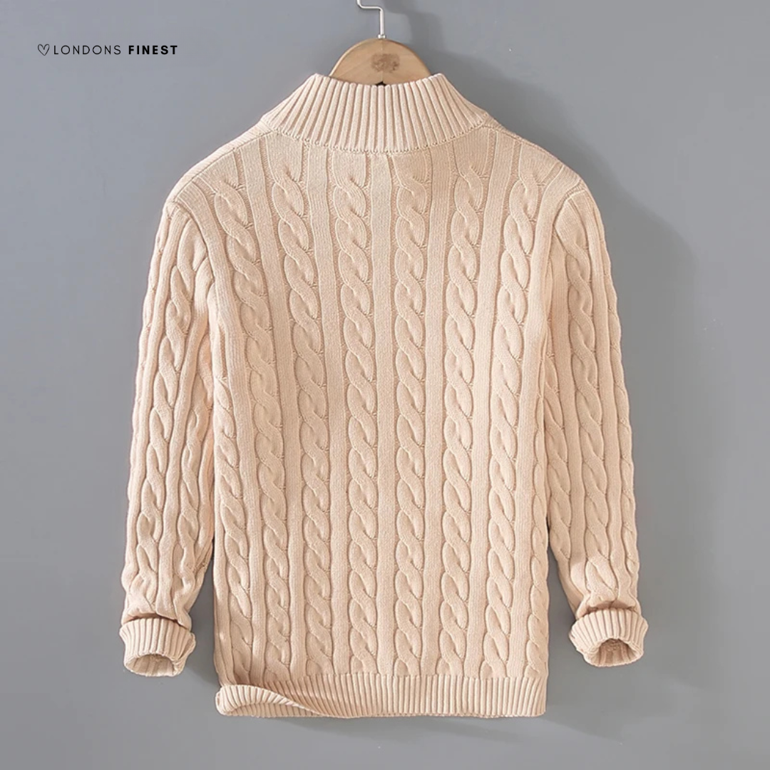 Jamie™ Stylish Half-zip Sweater