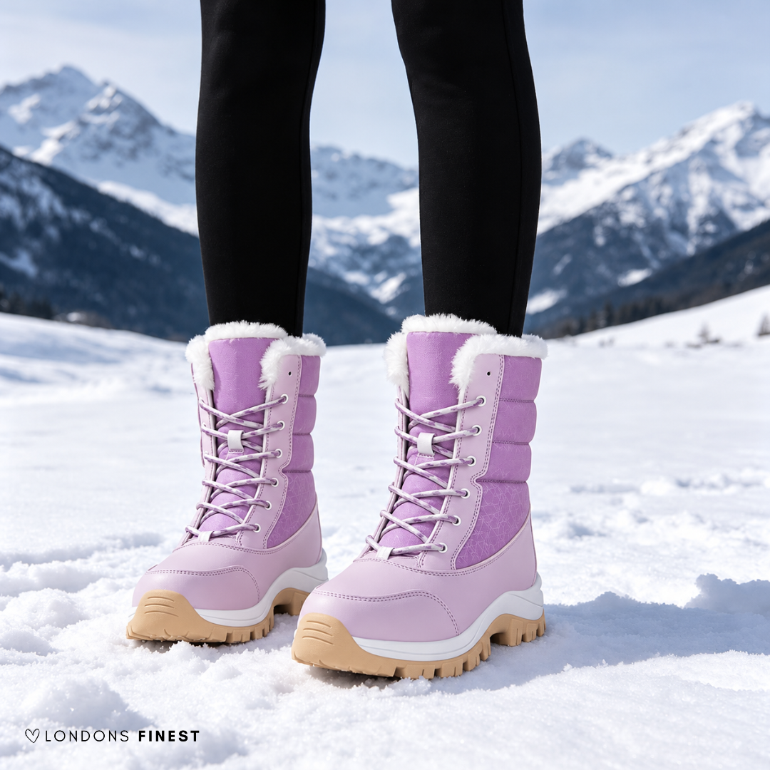 Evelyn Warm Lace-Up Boots