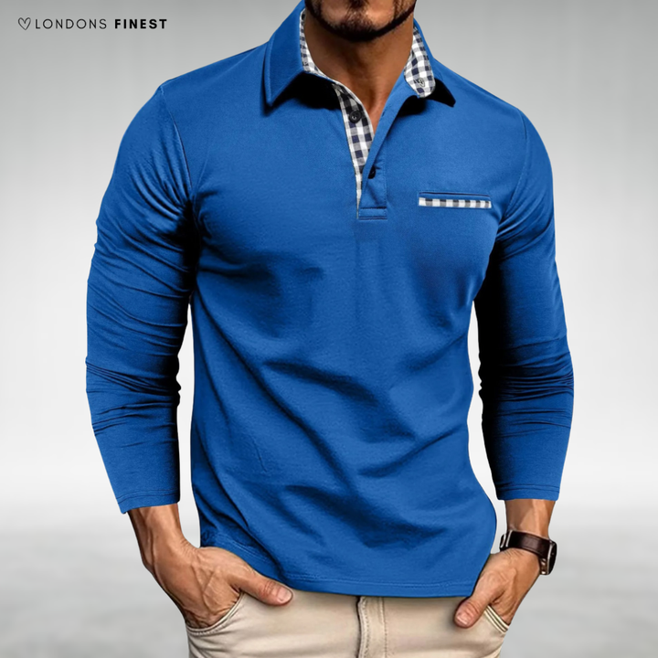 Adam™ Long-Sleeve Polo Shirt