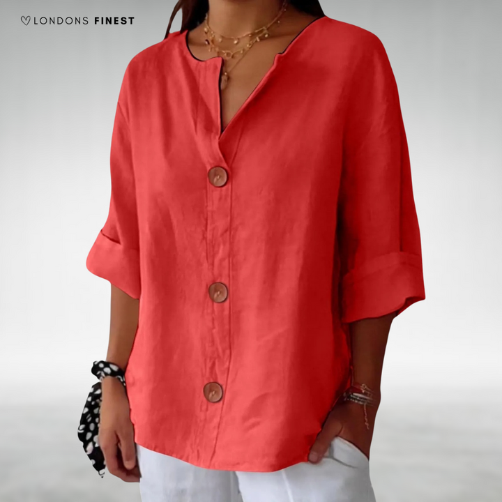 Ruby™ Relaxed Button-Up Shirt
