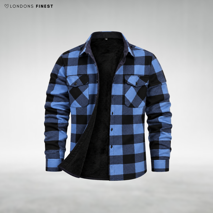 Lemuel Fleece-Lined Checked Shirt
