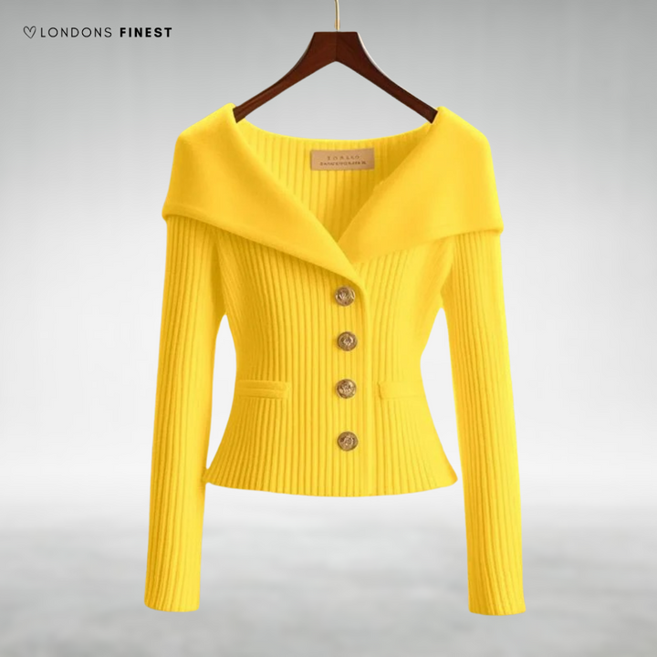 Vicki™ Elegant Button-Up Knit Cardigan