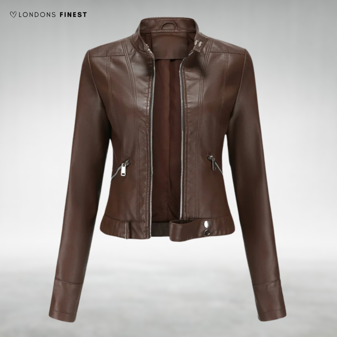 Lacey™ Elegant Leather Jacket