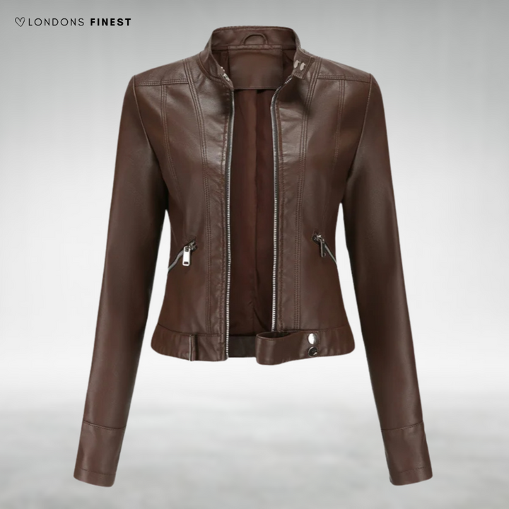 Lacey™ Elegant Leather Jacket