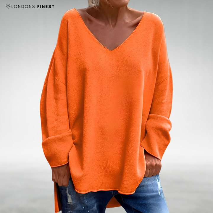 Bianca Relaxed V-Neck Top