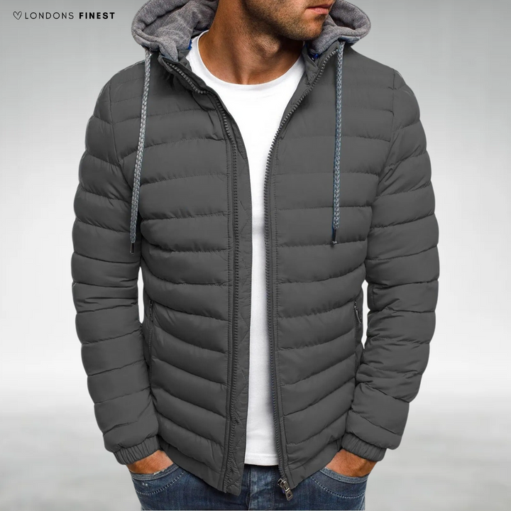 Bryan Quilted Hooded Jacket