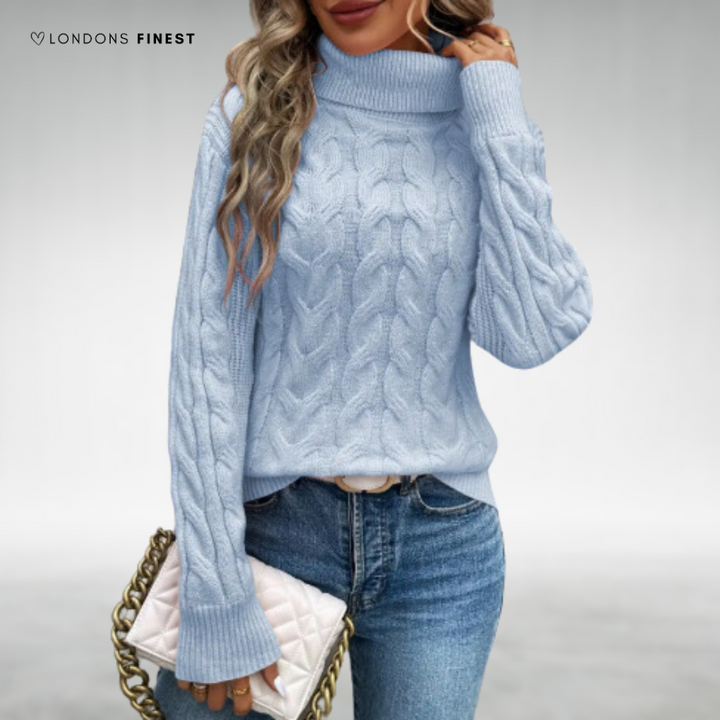 Emily™ Knitted Turtleneck Sweater