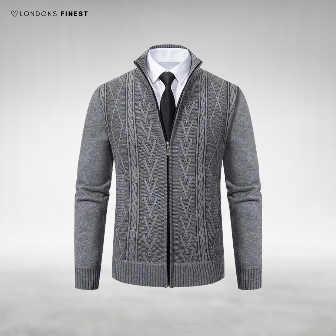 Anthony Classic Cable-Knit Cardigan