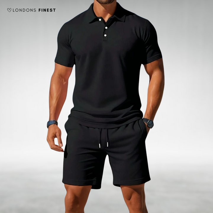 Logan™ Comfortable Polo & Shorts Set