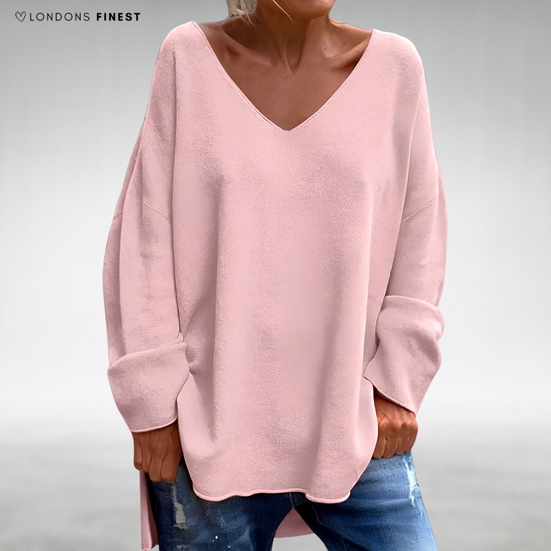 Bianca Relaxed V-Neck Top
