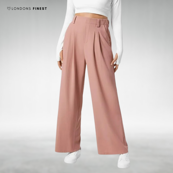 Foley™ Elegant Wide-Leg Trousers