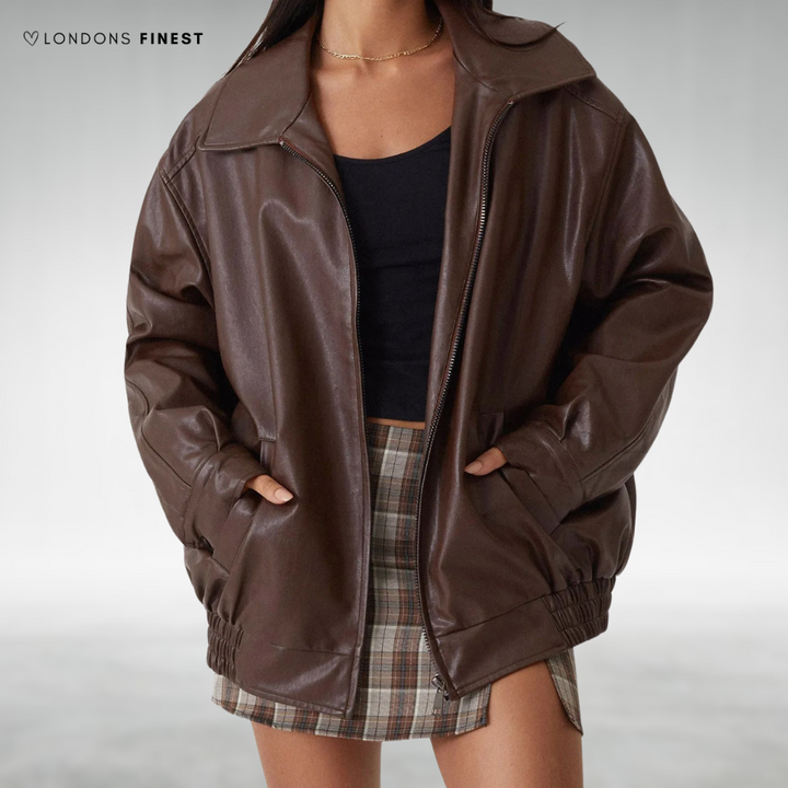 Larsen™ Relaxed Leather Jacket