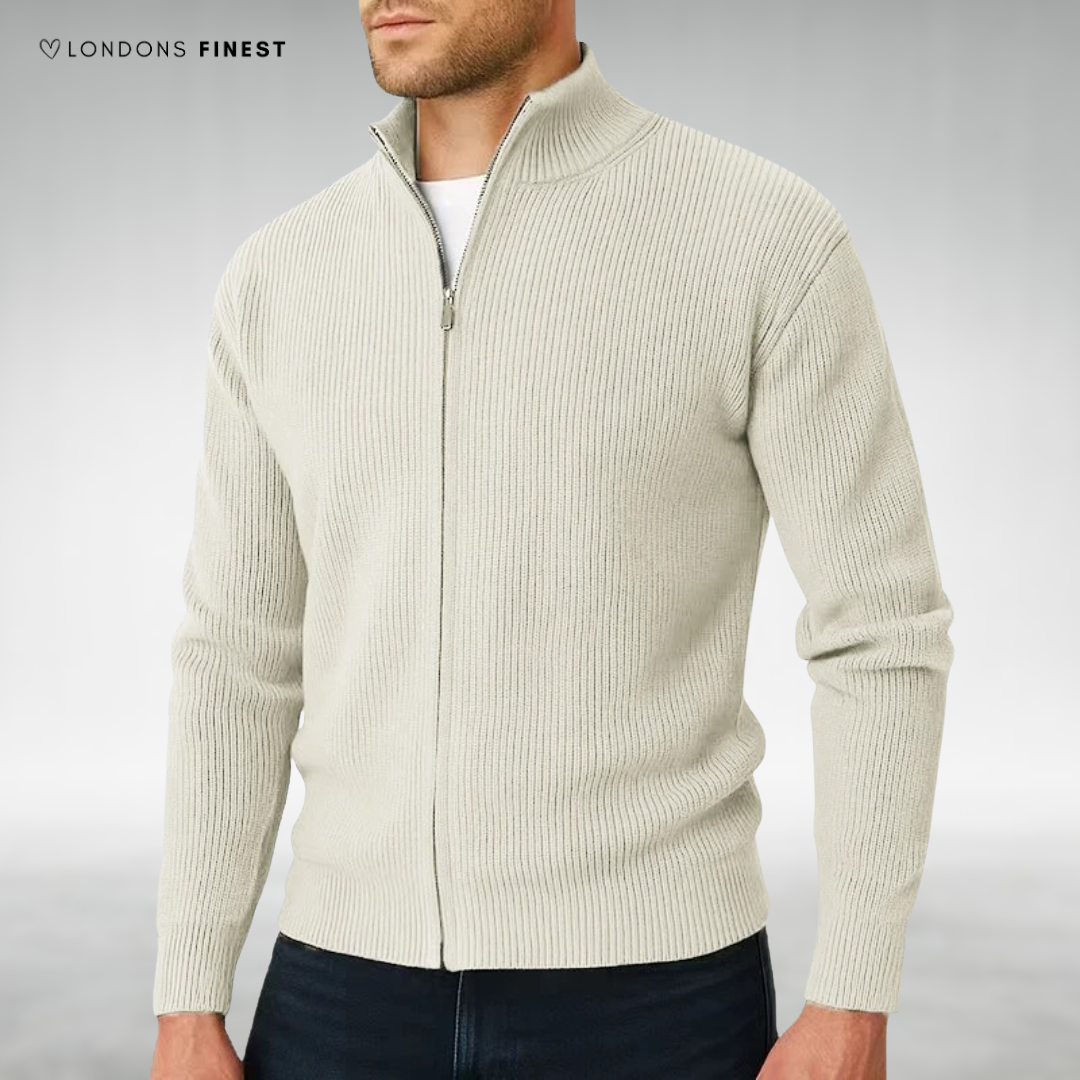 Calvin™ Men's Knitted Zip-Up Cardigan
