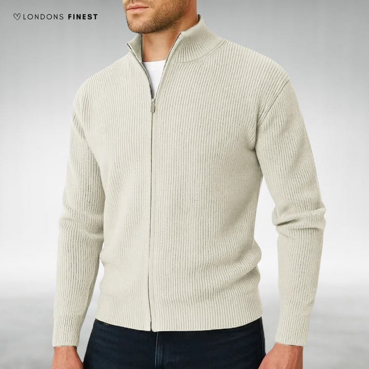 Calvin™ Men's Knitted Zip-Up Cardigan