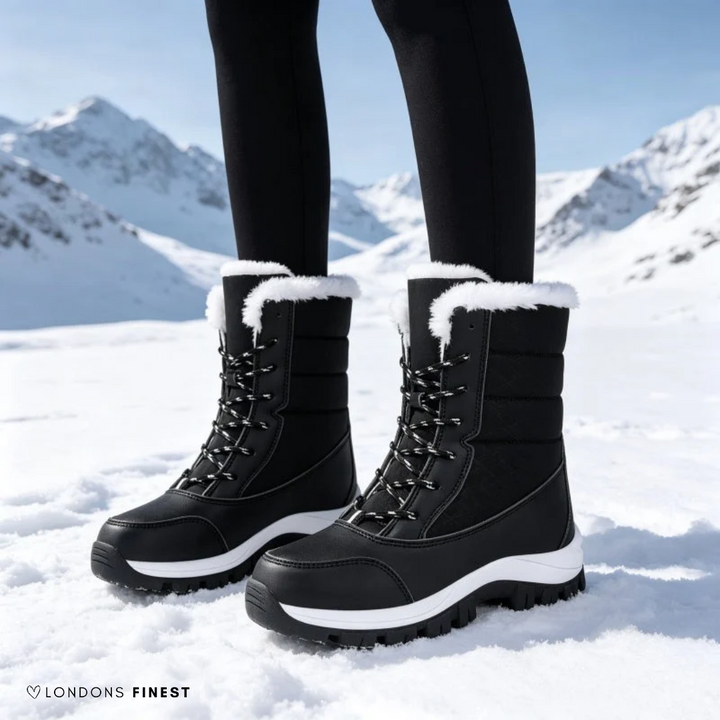 Evelyn Warm Lace-Up Boots