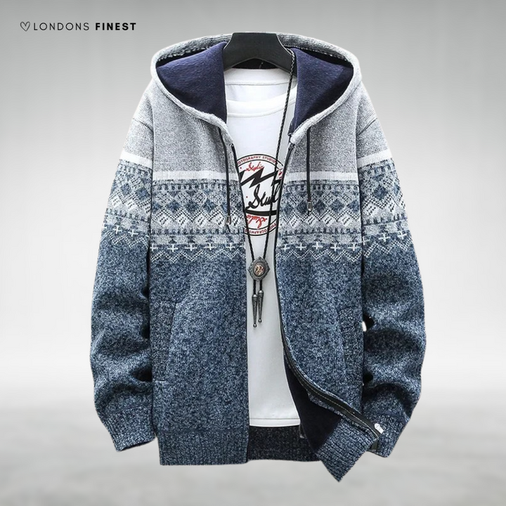 Clinton™ Classic Knitted Zip-Up Cardigan