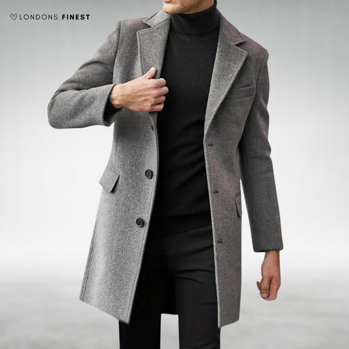 Newton™ Elegant Long Men's Coat