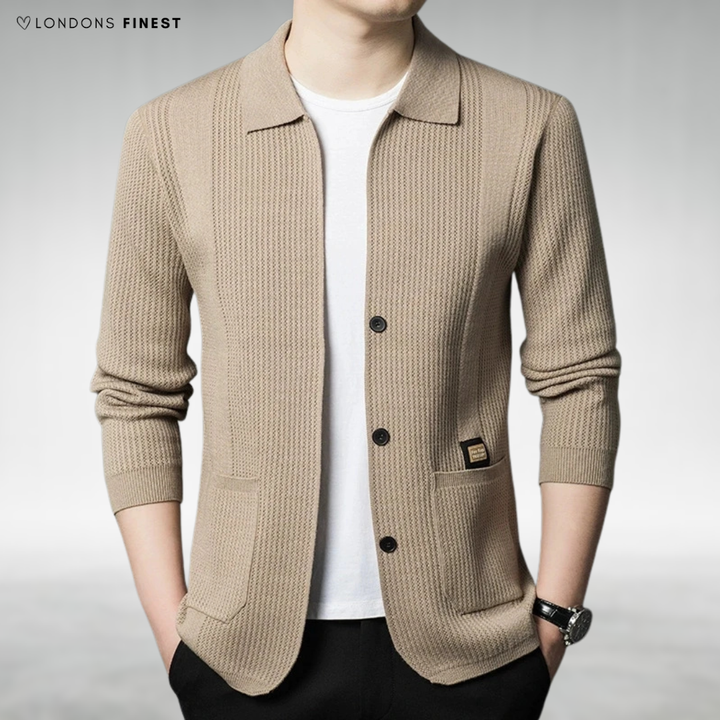 George Classic Collared Cardigan