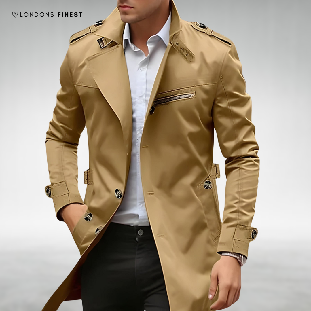 Vincent™ Men's Trenchcoat