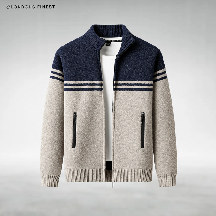 Rocky Fleece-Lined Knit Cardigan