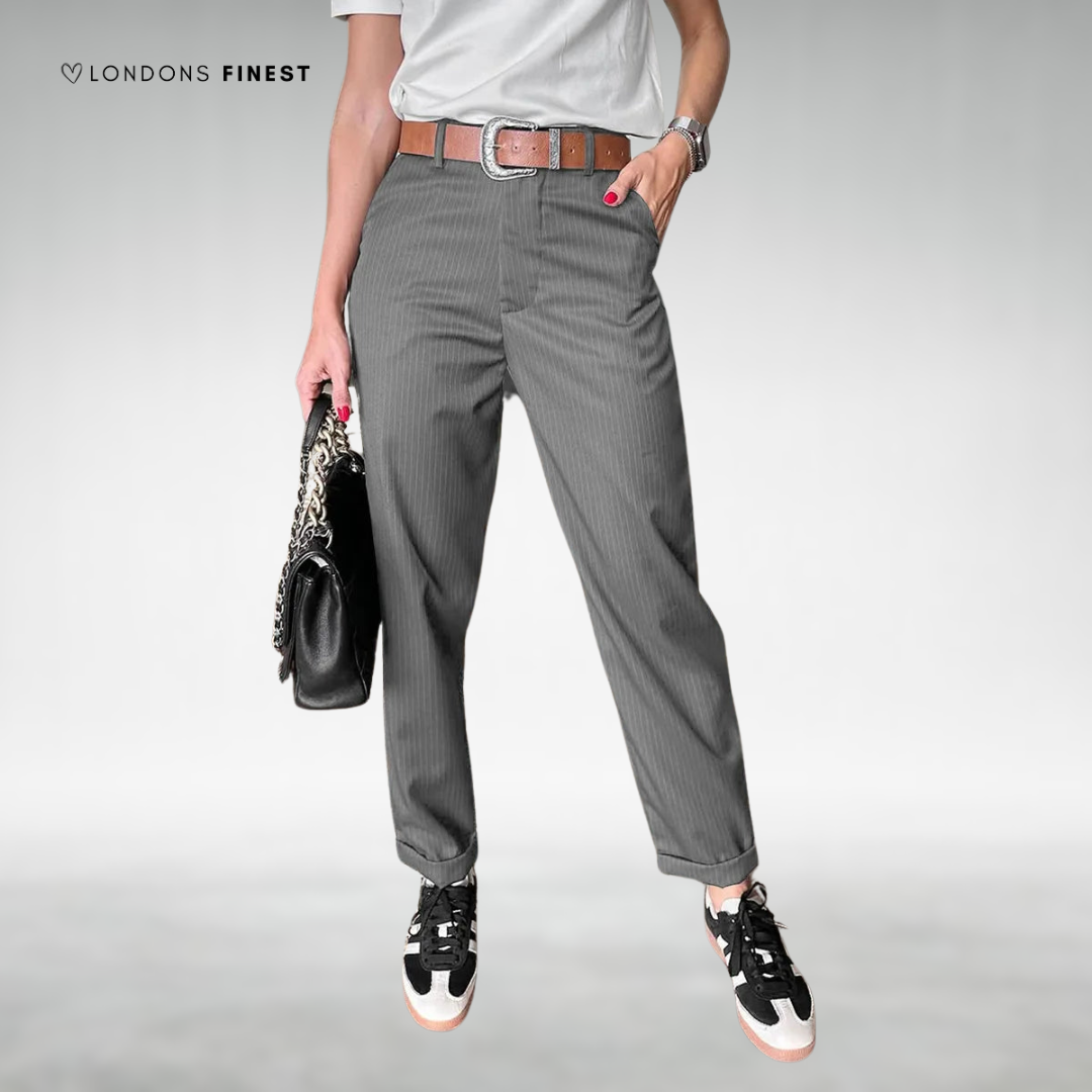 Alisa™ Elegant Striped Trousers