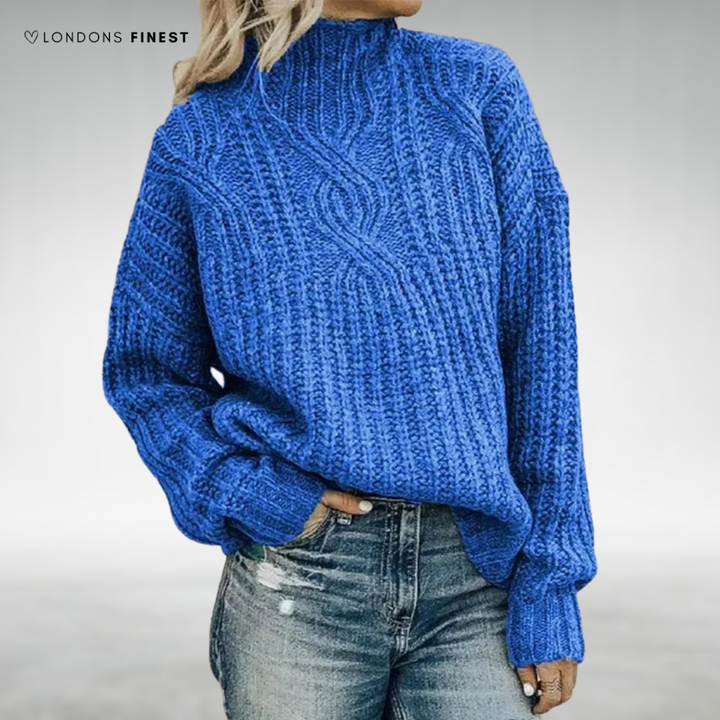 Tonia™ Cozy Knitted Turtleneck Sweater