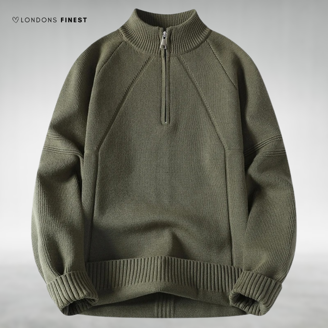 Virgil™ Men's Classic Half-Zip Sweater