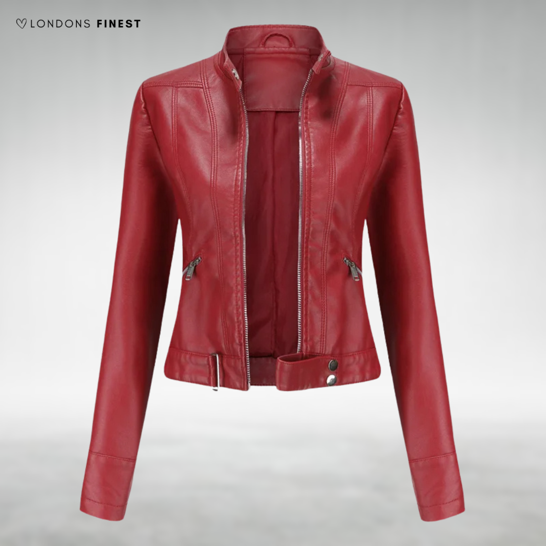 Lacey™ Elegant Leather Jacket