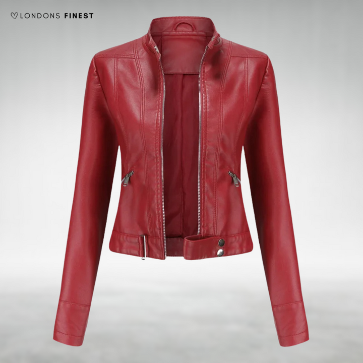 Lacey™ Elegant Leather Jacket