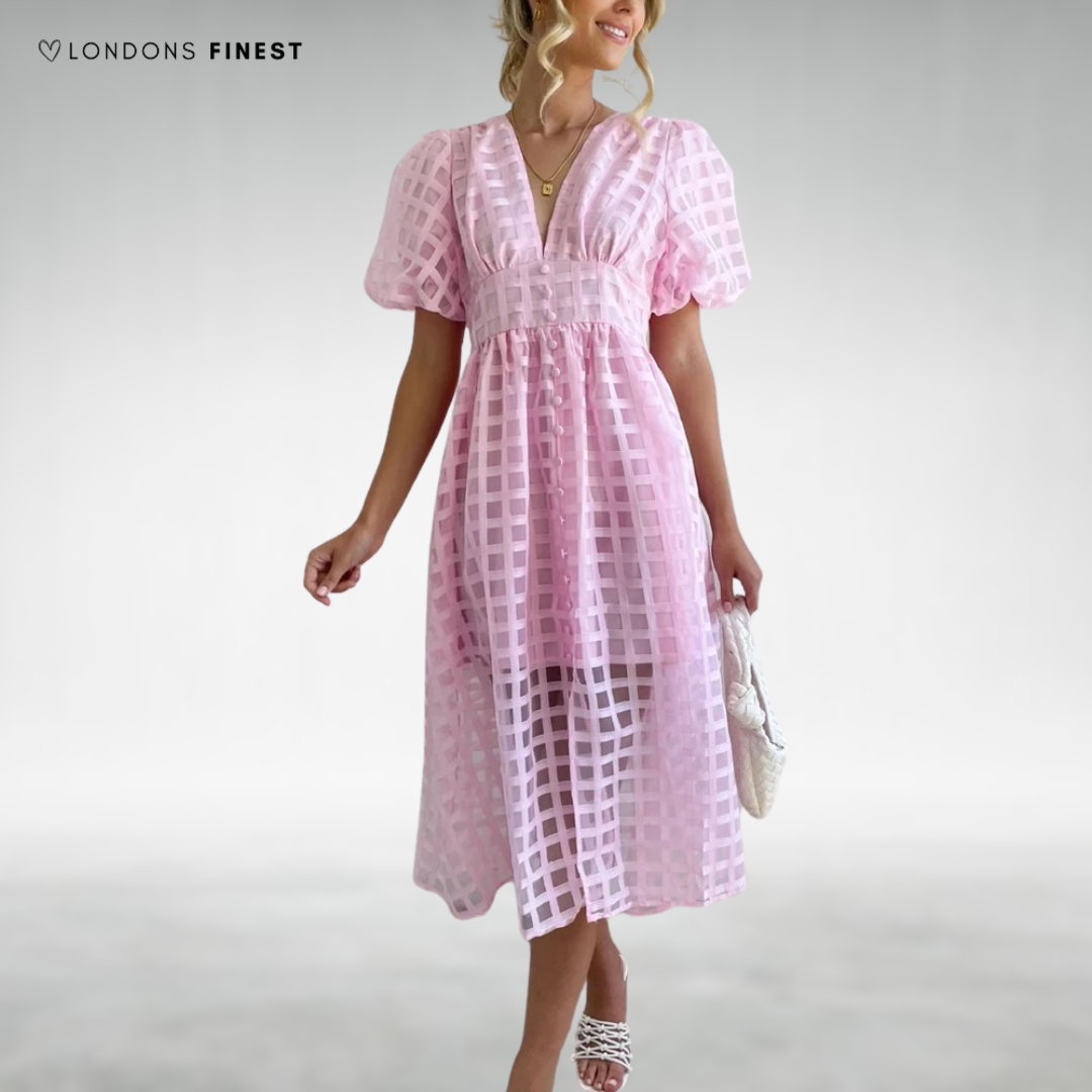 Maisha™ Elegant Mesh Summer Dress