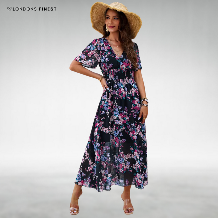 Sophie™ Elegant Floral Maxi Dress