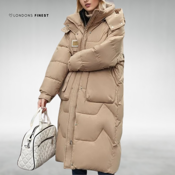 Yvonne™ Stylish Long Waterproof Puffer Jacket