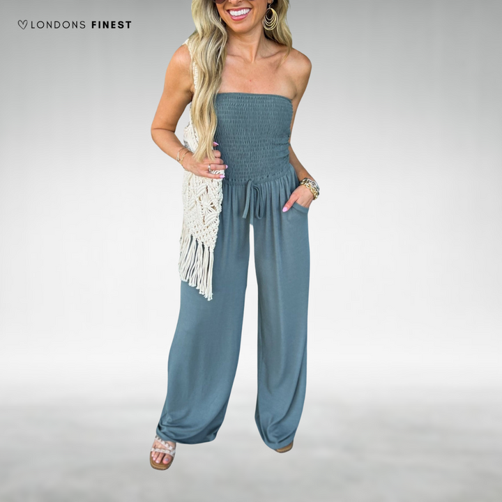 Bertie™ Elegant Strapless Jumpsuit