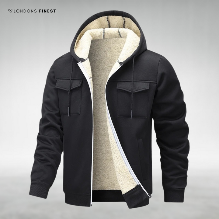 Leonard™ Men's Fleece-Lined Zip-Up Jacket