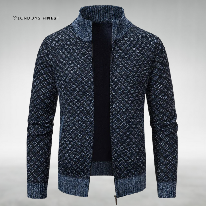 Ronald™ Men's Knitted Zip-Up Cardigan