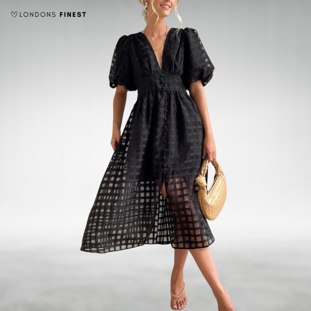 Maisha™ Elegant Mesh Summer Dress