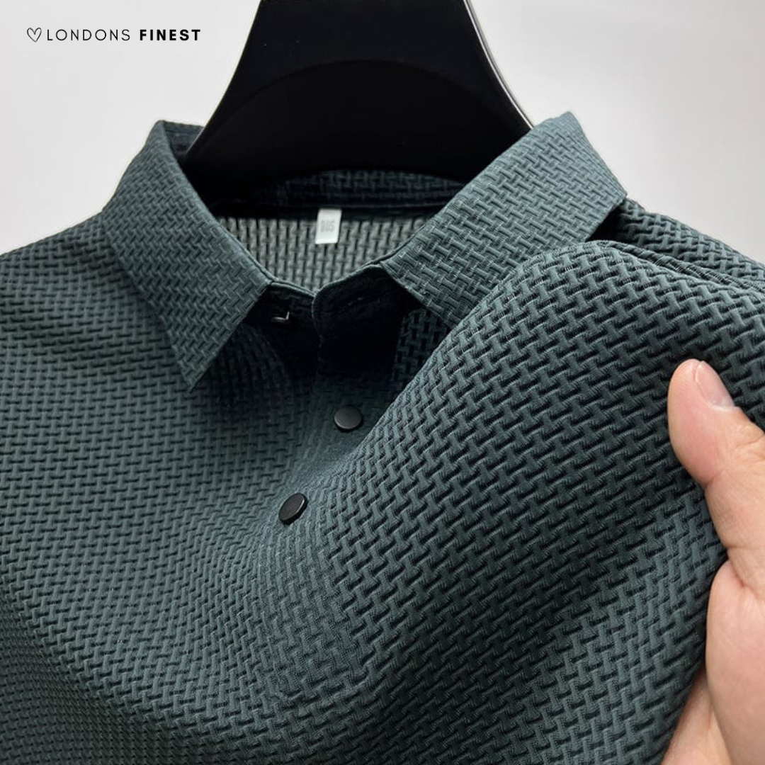 Miles™ Textured Polo Shirt