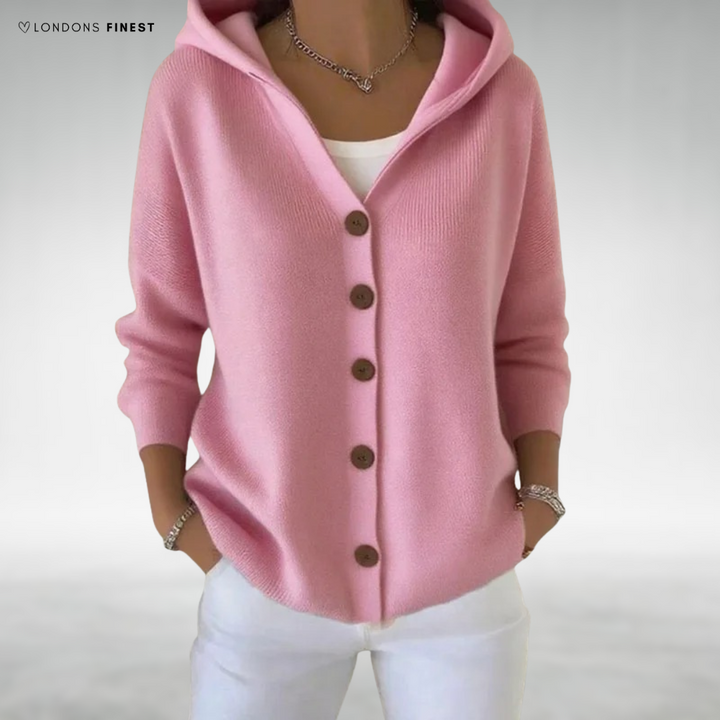 Olivia™ Soft Knit Hooded Cardigan