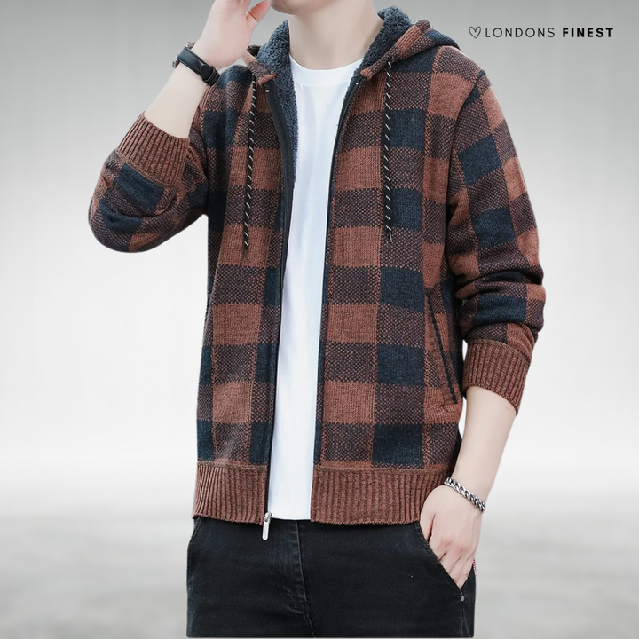 Caleb™ Men's Hooded Cardigan