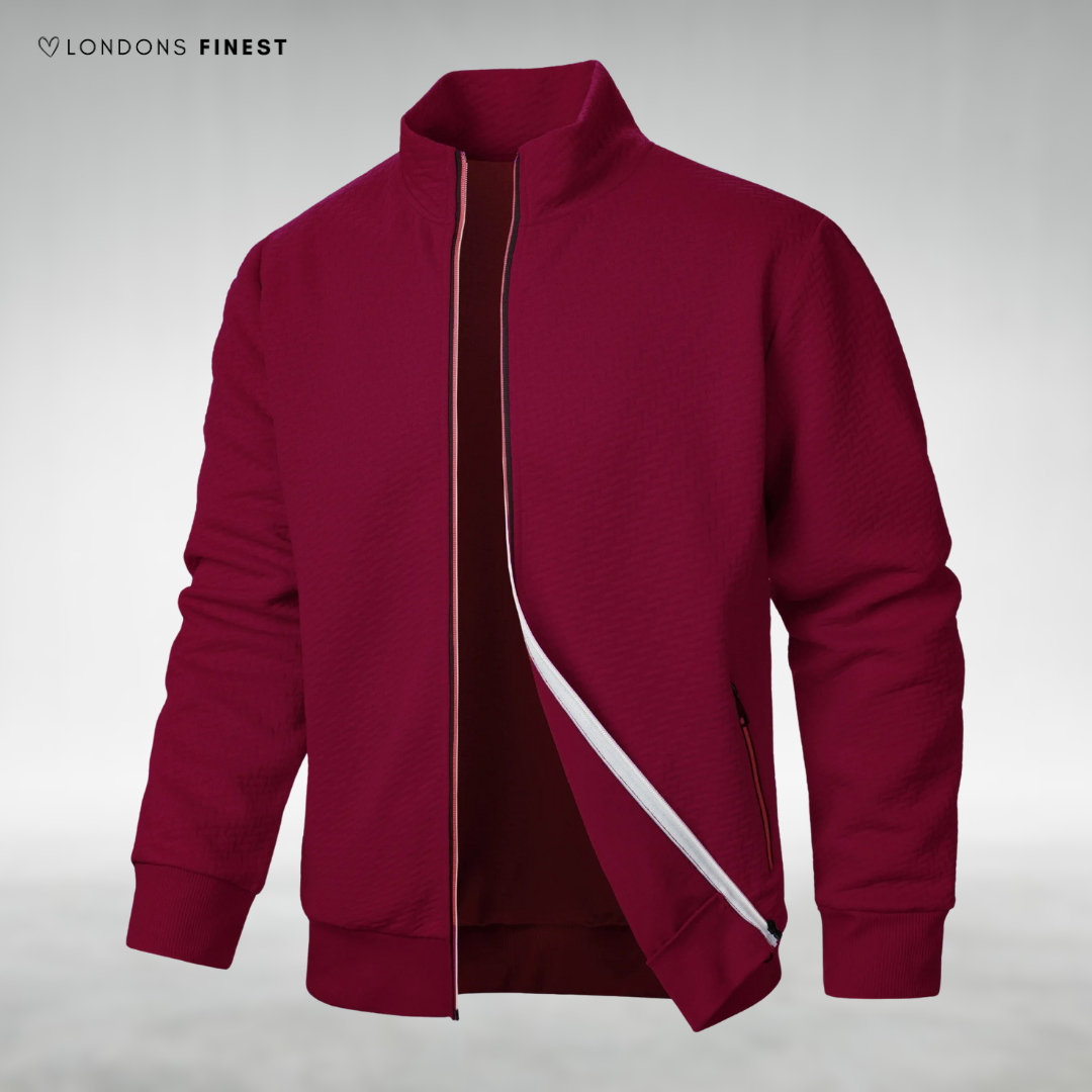 Fausto™ Full-Zip Knitted Cardigan