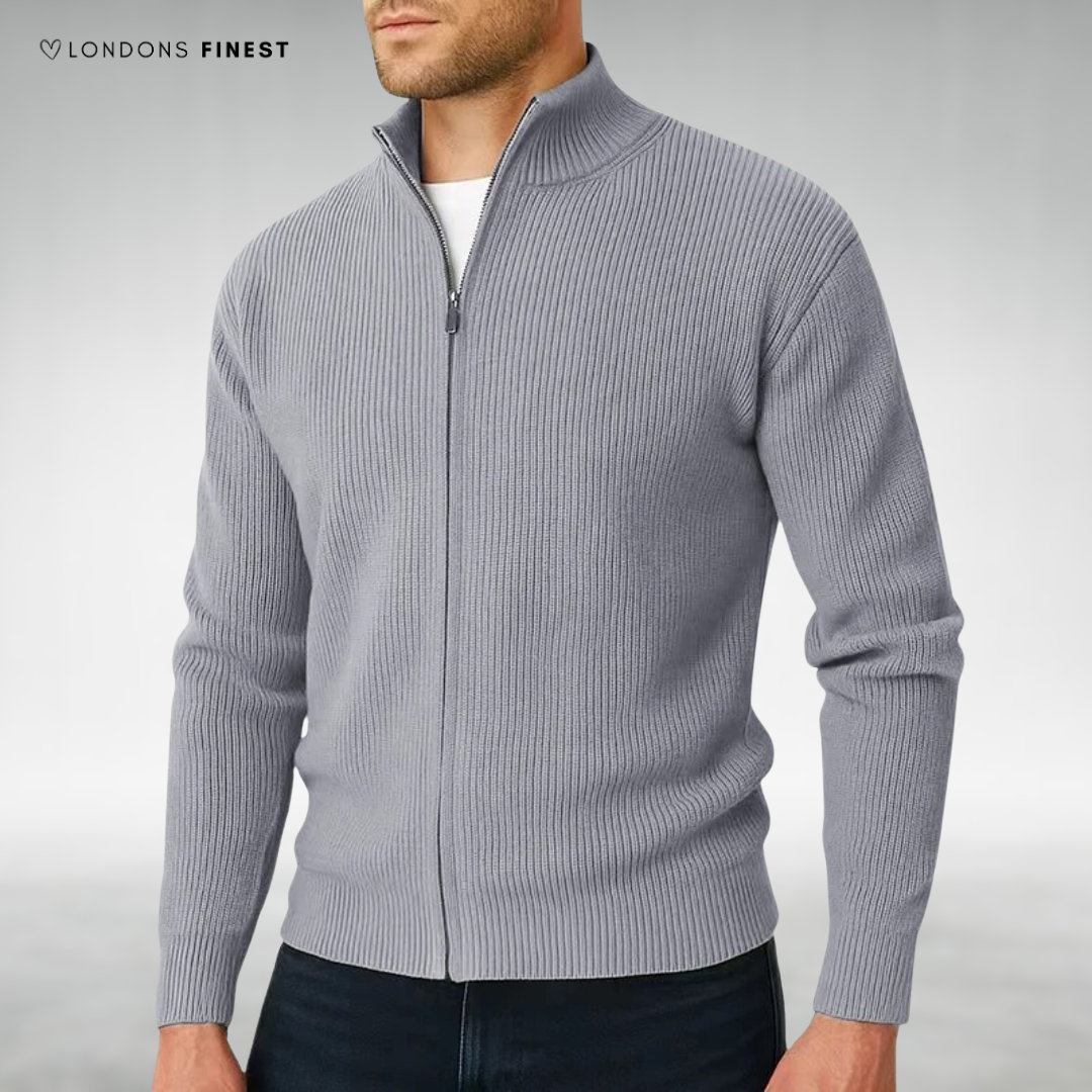 Calvin™ Men's Knitted Zip-Up Cardigan
