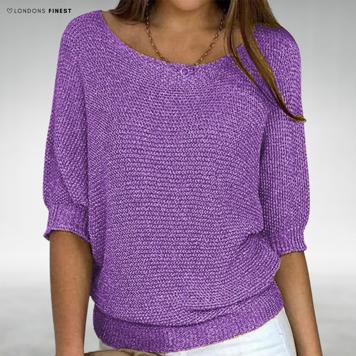 Elise™ Elegant Knit Jumper