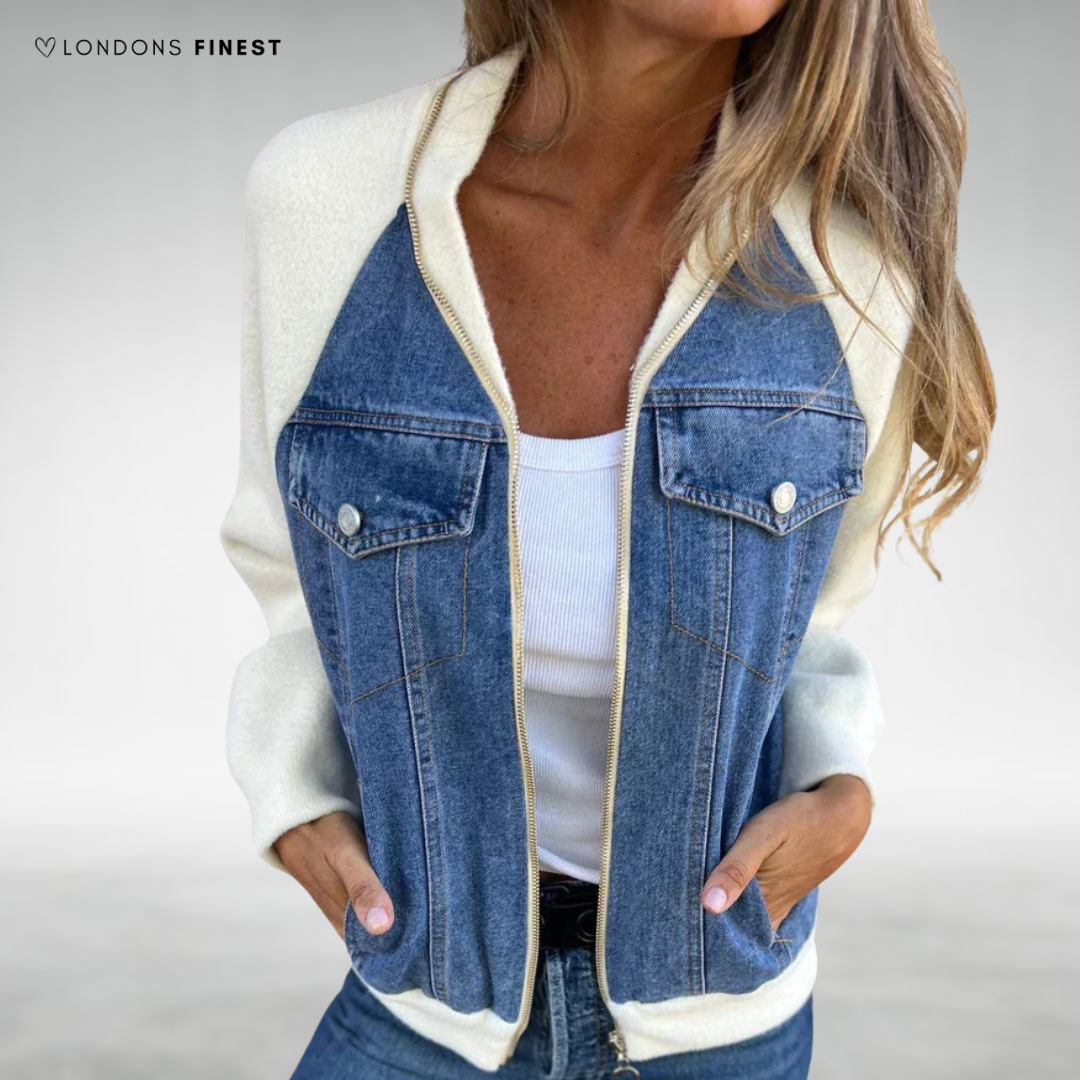 Mandy™ Denim Zip Jacket