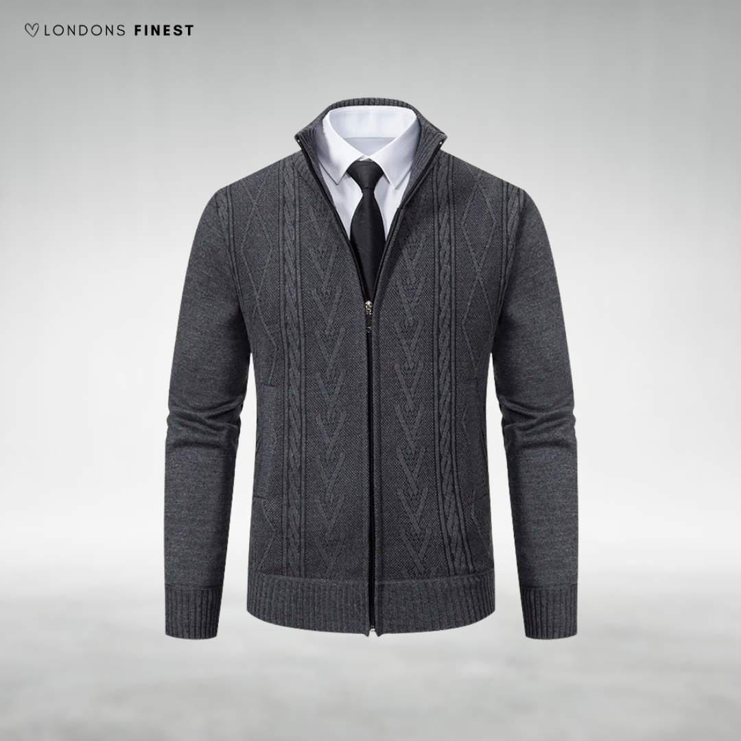 Anthony Classic Cable-Knit Cardigan