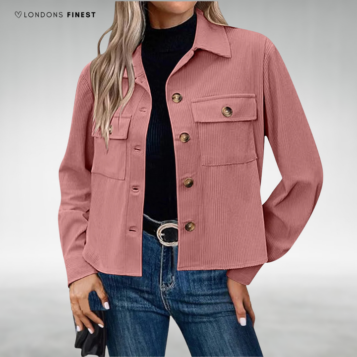 Fiona™ Stylish Corduroy Jacket