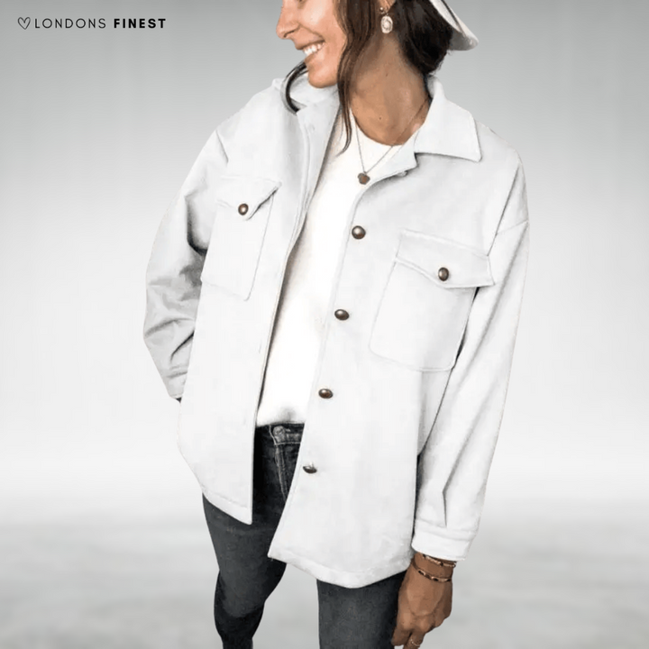Alicia™ Elegant Button-Up Jacket